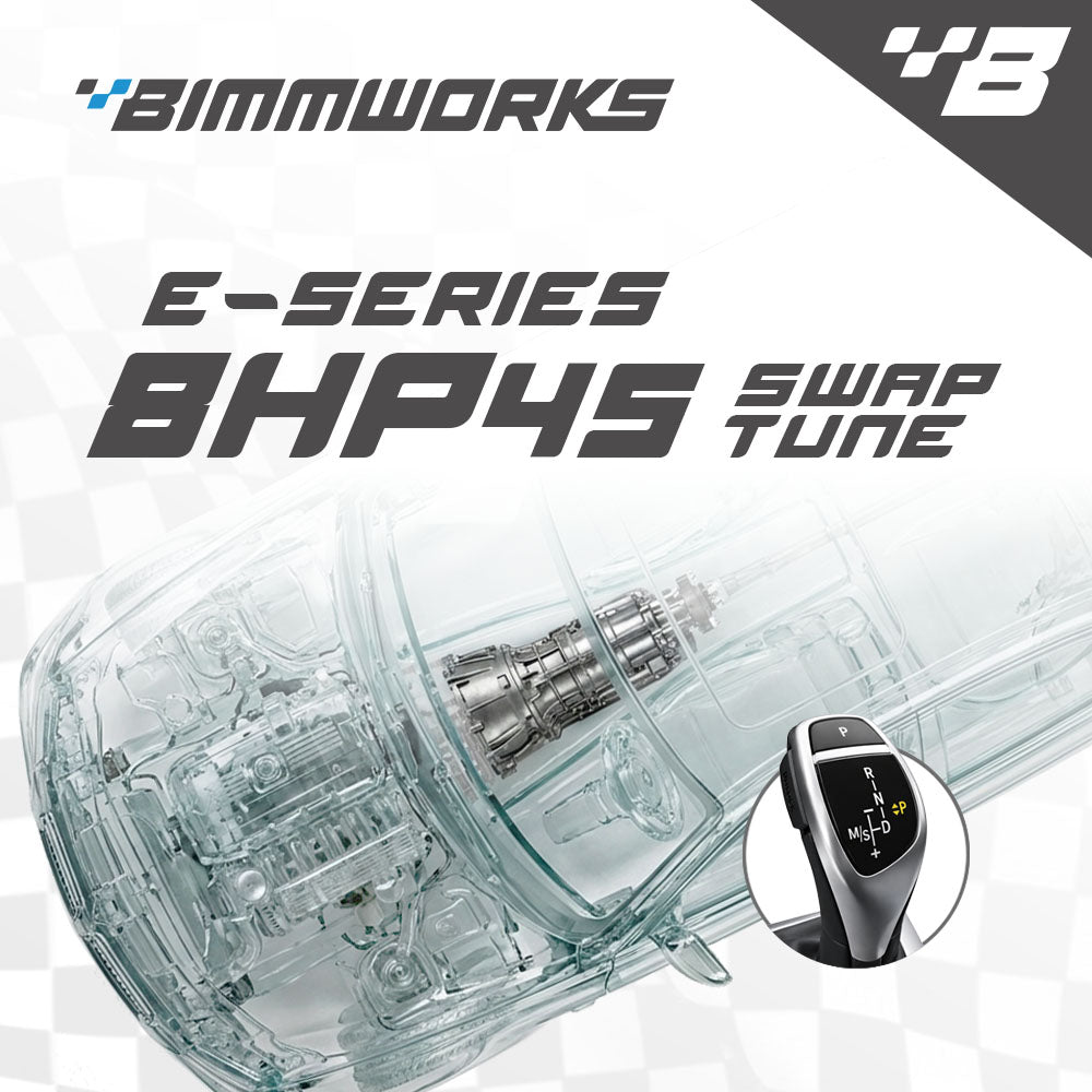 BMW E-Series ZF 8HP45 Swap Tune - Bimmworks Remote Tuning