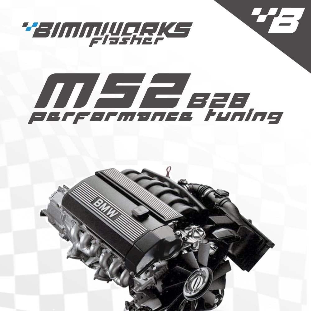 BMW M52B28 2.8L - E36 E46 328i, E36 Z3 28i, E39 528i - Bimmworks Remote Tuning