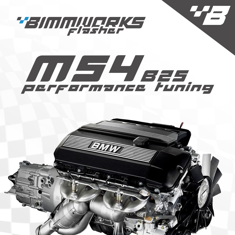 BMW M54B25 2.5L - E46 325i, E39 E60 525i, E83 X3 2.5i, E36 Z3 2.5i, Z4 2.5i - Bimmworks Remote Tuning