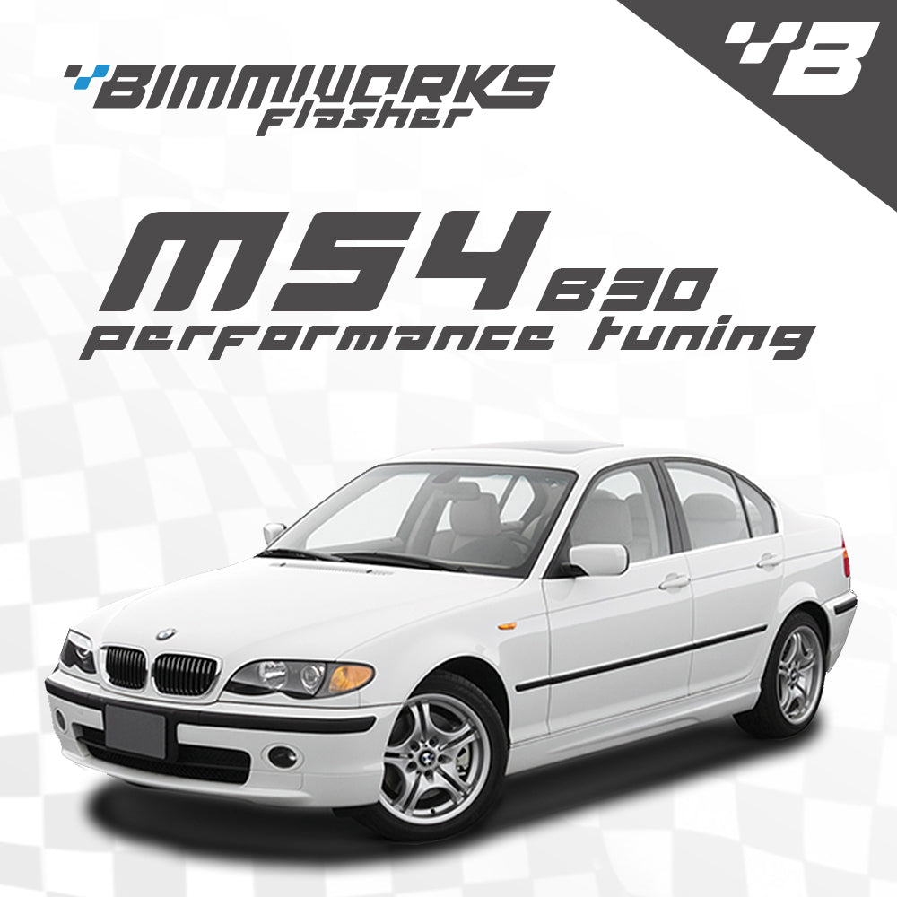 BMW M54B30 3.0L - E46 330i, E39 530i, E60 530i, E65 730i, E83 X3 3.0i, E53  X5 3.0i, E36 Z3, E85 Z4 3.0i - Bimmworks Remote Tuning