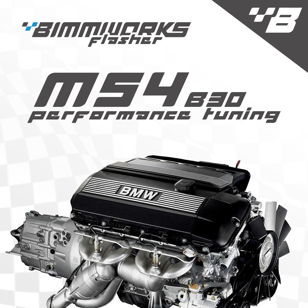 BMW M54B30 3.0L - E46 330i, E39 530i, E60 530i, E65 730i, E83 X3 3.0i, E53 X5 3.0i, E36 Z3, E85 Z4 3.0i - Bimmworks Remote Tuning