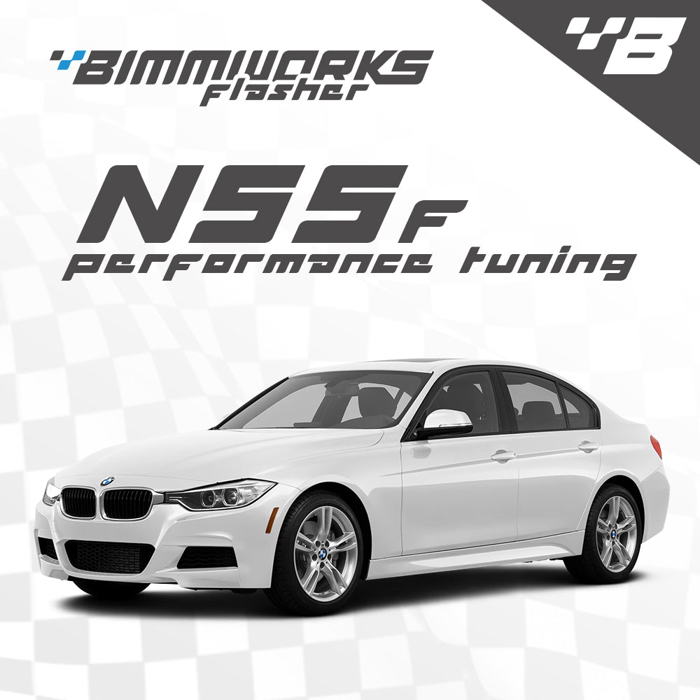 BMW F-Series N55 - M135i, M235i, M2, 335i, 435i, 535i, 640i, 740i, X3 35i, X4 35i, X5 35i, X6 35i - Bimmworks Remote Tuning
