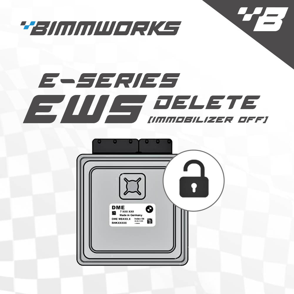E-Series DME-ECU EWS Delete - Bimmworks Remote Service