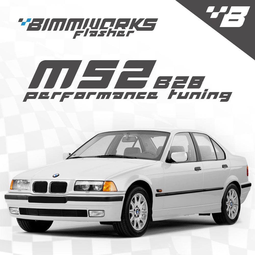 BMW M52B28 2.8L - E36 E46 328i, E36 Z3 28i, E39 528i - Bimmworks Remote Tuning