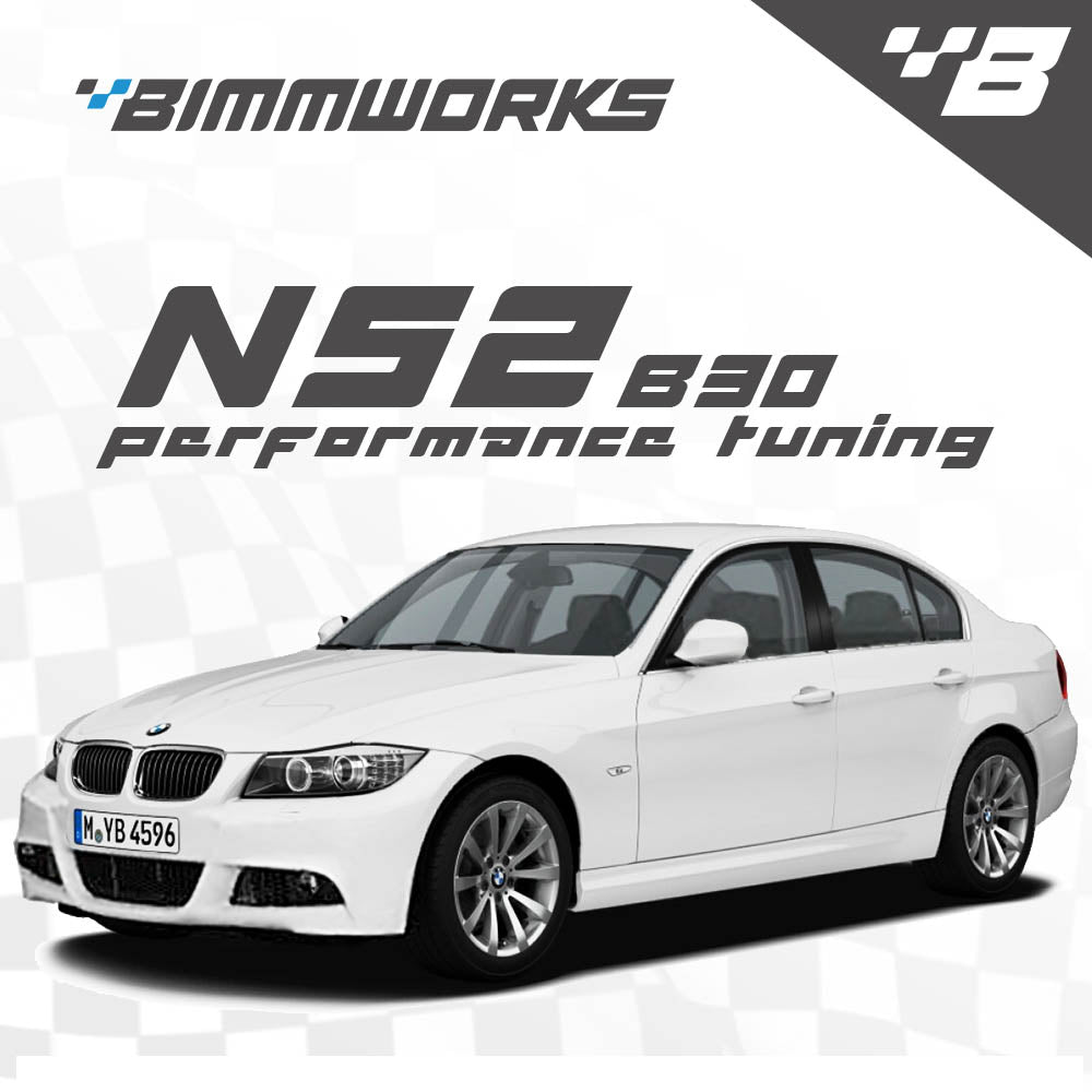 BMW N52B30 3L - E8X 125i, 128i, 130i, E9X 325i, 328i, 330i, E6X 525i, 528i, 530i, 630i, E89 X3, E70 X5, E89 Z4, 30i, 3.0i, 30si - Bimmworks Remote Tuning